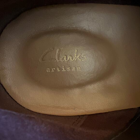 Clarks Artisan Brown Maypearl Ramie Ankle Boot Women's Size 8.5 - Picture 6 of 7